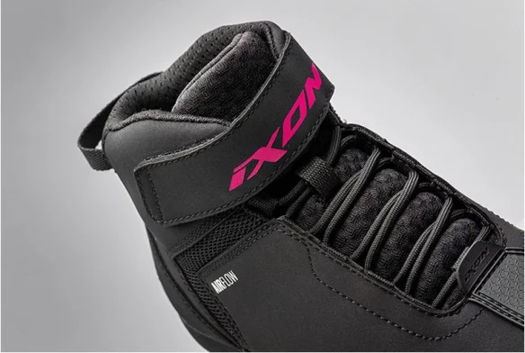 Ghete Moto Dama Gambler LS Black Pink