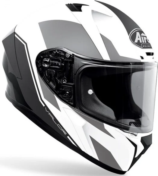 Casca Moto Full-Face Valor Wings White Matt