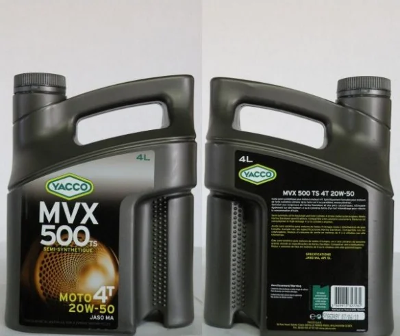 MVX 500 TS 4T 20W50 Bidon 1L