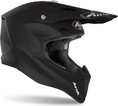 Casca Moto MX Copii Wraap Solid Black Matt