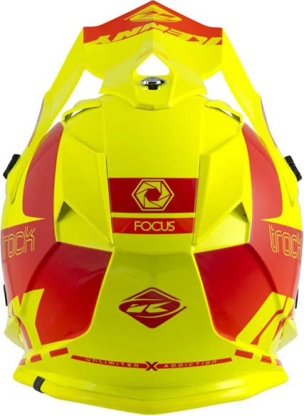 Casca Enduro Copii Track Neon Yellow