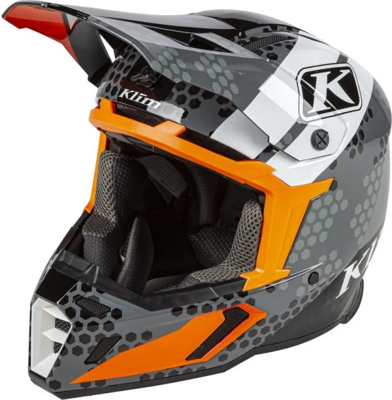 Casca Moto Enduro F5 Koroyd Helmet ECE DOT Tactik Striking Gray