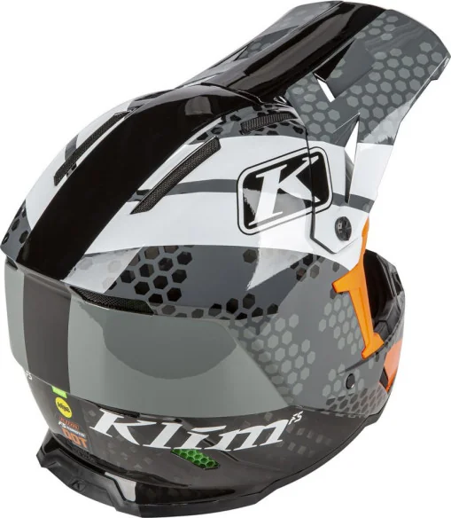Casca Moto Enduro F5 Koroyd Helmet ECE DOT Tactik Striking Gray