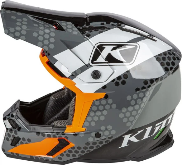 Casca Moto Enduro F5 Koroyd Helmet ECE DOT Tactik Striking Gray