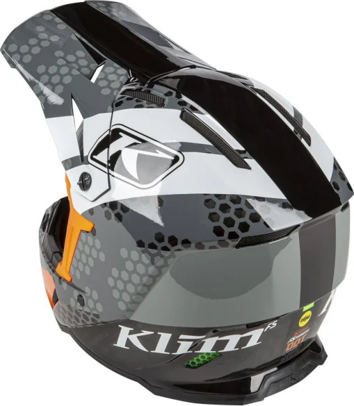 Casca Moto Enduro F5 Koroyd Helmet ECE DOT Tactik Striking Gray