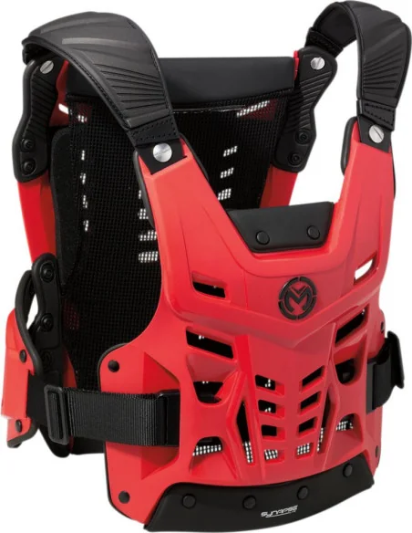 Veste Protectie Piept Spate CE SYN Red Black