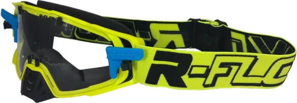 Ochelari Moto Enduro Cu Ventilatie R-Flex MT4.06 Yellow