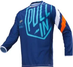 Tricou Enduro Challenger Navy Orange