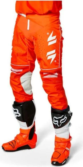 Pantaloni Enduro Veem Orange White