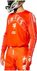 Tricou Enduro Veem Orange White