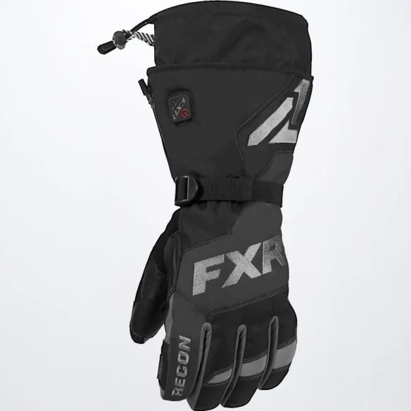 Manusi Snowmobil Heated Recon Black 2020