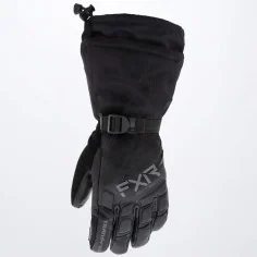 Manusi Snowmobil Transfer E-Tech Gauntlet Black