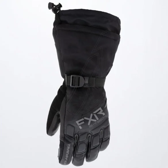 Manusi Snowmobil Transfer E-Tech Gauntlet Black