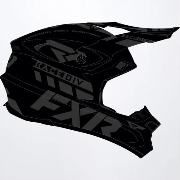 Casca Moto Enduro Blade Race Div Black Ops