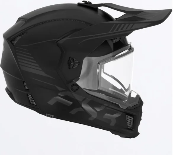 Casca Snowmobil Enduro ATV Clutch X Pro Black Ops