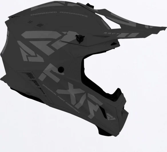 Casca Moto Enduro Snow Helium Prime With Auto Buckle Black