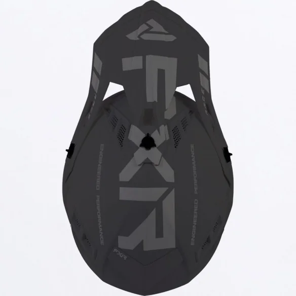 Casca Moto Enduro Snow Helium Prime With Auto Buckle Black