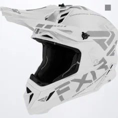Casca Moto Enduro Helium Prime w Auto Buckle White