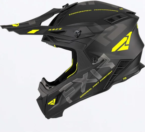 Casca Snowmobil Enduro ATV Helium Race Div D-Ring Bronze 23