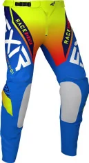 Pantaloni Enduro Helium Blue Hi Vis Red