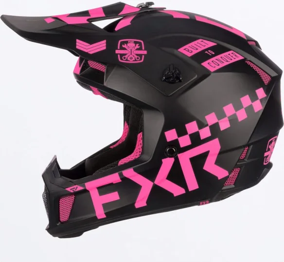 Casca Snowmobil Enduro ATV Clutch Gladiator Pink 24