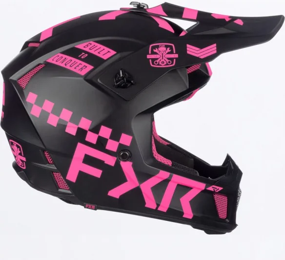Casca Snowmobil Enduro ATV Clutch Gladiator Pink 24