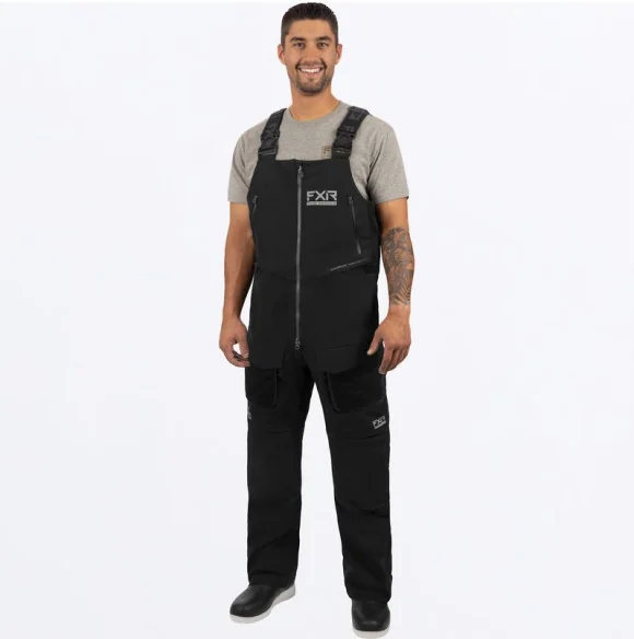 Pantaloni Snowmobil Non-Insulated Vapor Pro Tri-Laminate Bib Black 23
