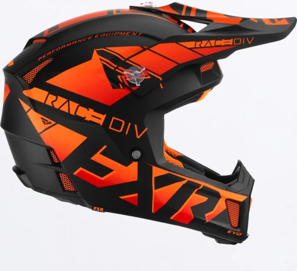 Casca Moto Enduro Snow Clutch Evo Orange