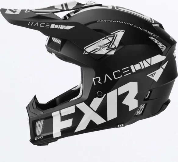 Casca Moto Enduro Snow Clutch Evo White