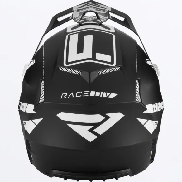 Casca Moto Enduro Snow Clutch Evo White