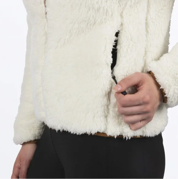 Geaca Dama Mantra Sherpa Cream Copper 24