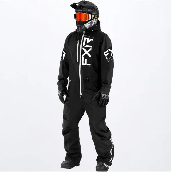 Combinezon Snowmobil Recruit F.A.S.T. Insulated Black White