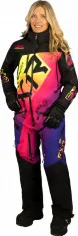 Combinezon Snowmobil Dama CX Lite Monosuit Black Neon Fusion