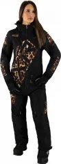 Combinezon Snowmobil Dama CX Lite Monosuit Black Cheetah