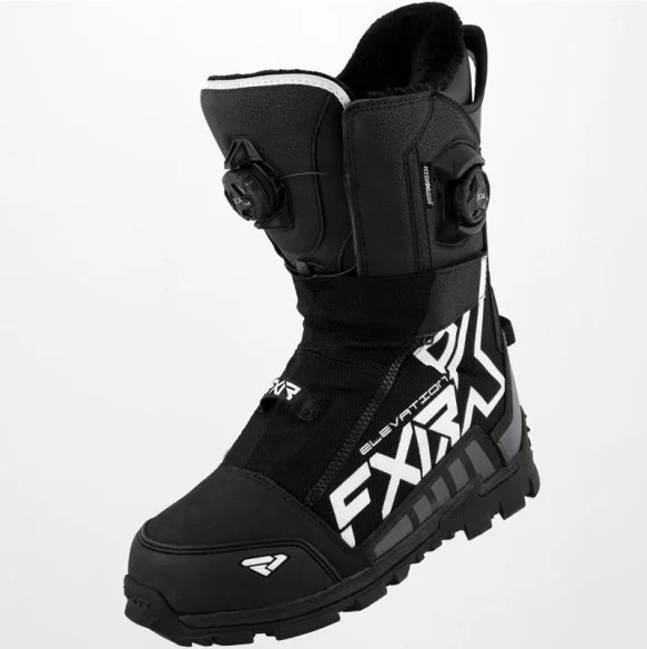 Bocanci Snowmobil Elevation Dual BOA Black
