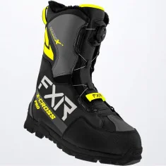 Bocanci Snowmobil X-Cross Pro BOA Black Hi Vis