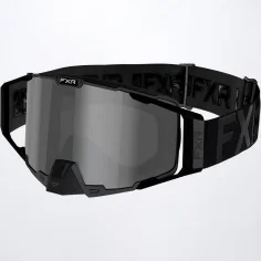 Ochelari Snowmobil Pilot Polarized Smoke Lens Mirror Finish Black Ops