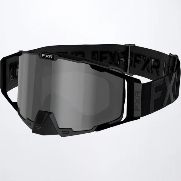 Ochelari Snowmobil Pilot Polarized Smoke Lens Mirror Finish Black Ops