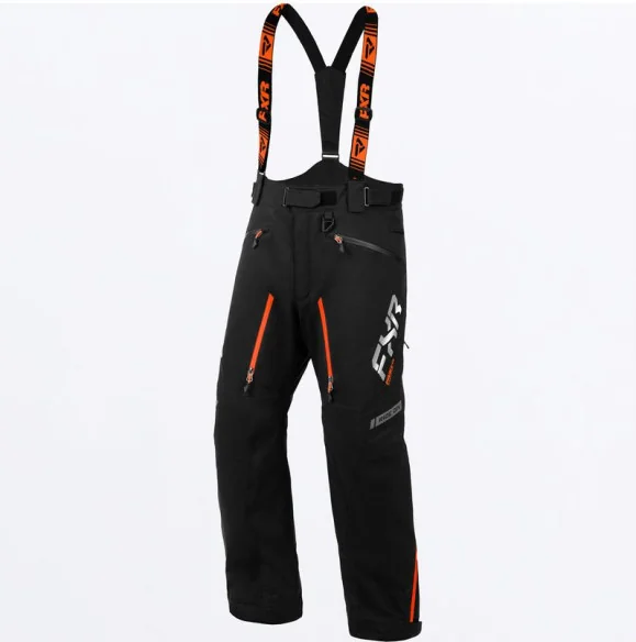 Pantaloni Snowmobil Insulated Mission FX Black Orange 24