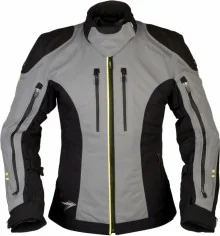 Geaca Moto Textila Dama Takuya Ashen Black