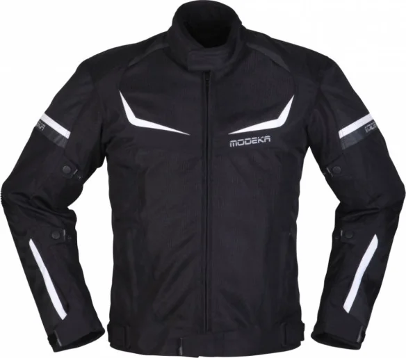 Geaca Moto Textila Yannik Air Black Whitex