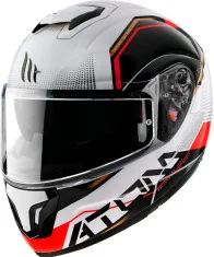 Casca Moto Flip-Up Atom SV Quark B5 Gloss Pearl Red