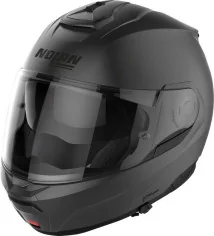 Casca Moto Flip-Up N100-6 Classic N-Com Flat Vulcan Grey 24x