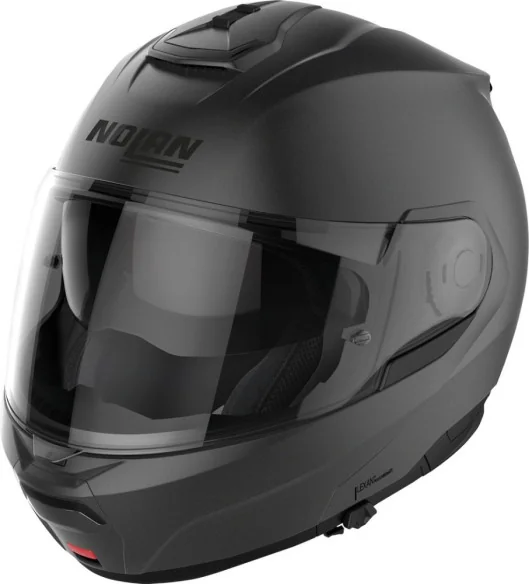 Casca Moto Flip-Up N100-6 Classic N-Com Flat Vulcan Grey 24x