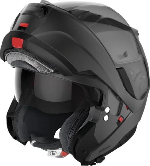 Casca Moto Flip-Up N100-6 Classic N-Com Flat Vulcan Grey 24x