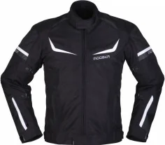 Geaca Moto Textila Yannik Air Black WhiteX