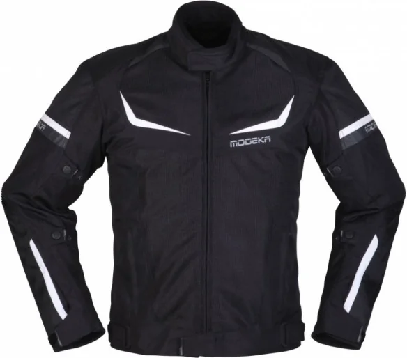 Geaca Moto Textila Yannik Air Black WhiteX