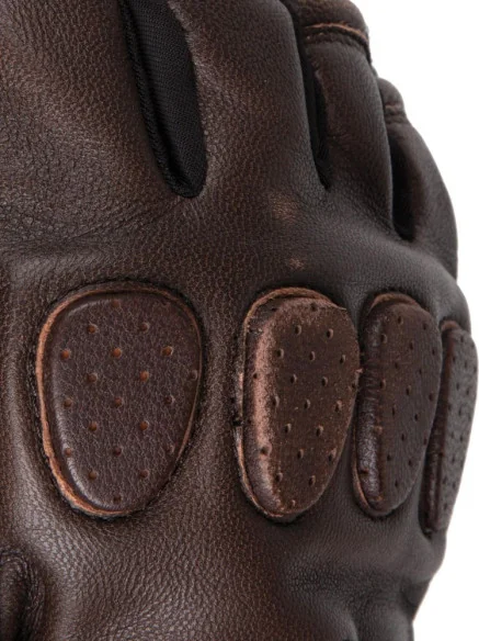 Manusi Moto Piele GIG Pro D3O Maro