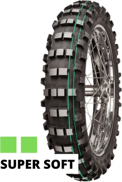 Anvelopa Moto Spate EF-07 140 80-18 Dunga Dubla Verde ( Super Soft )