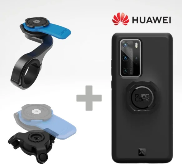 Kit Suport Telefon Moto pe Ghidon PRO Amortizor Vibratii Carcasa Telefon HuaweiX